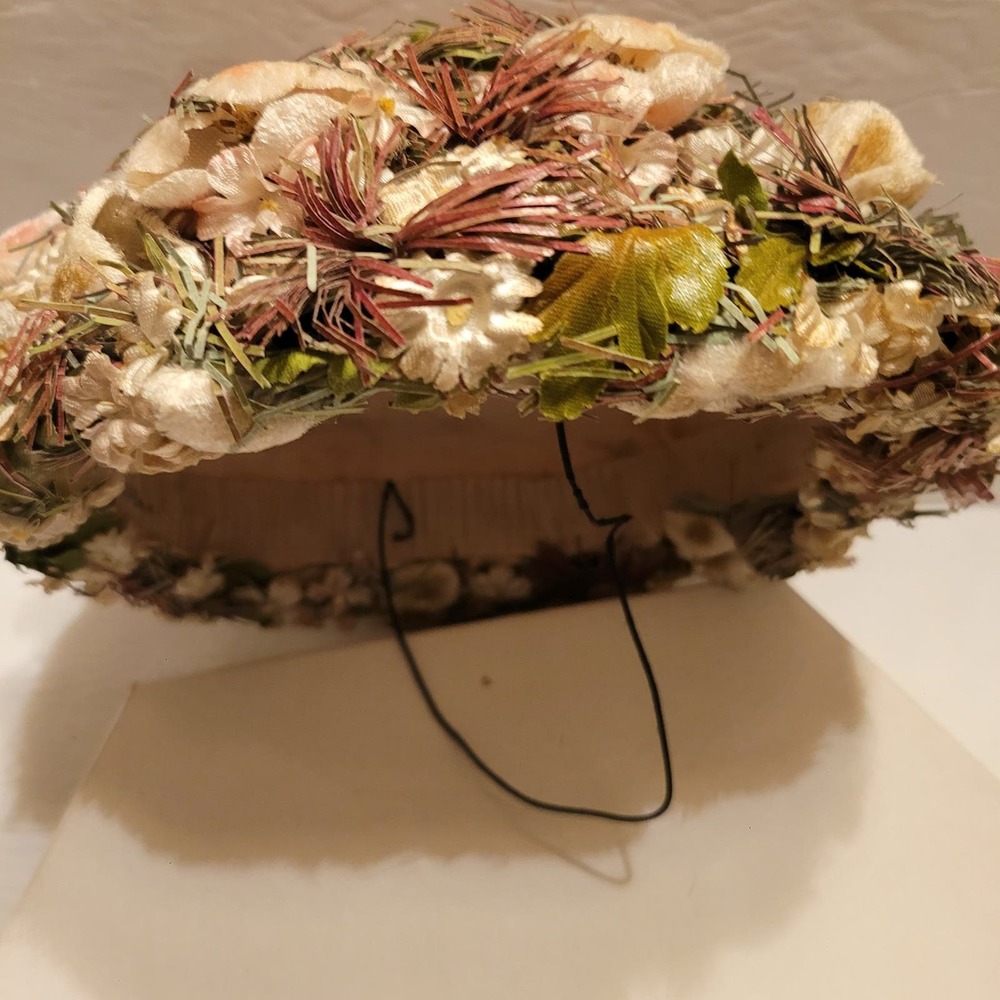 Spring Floral Vintage Women's Pillhat